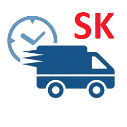 Na Slovensko – kurýrem (SK)<br>Obvyklá doba dodání: 2-3 dny