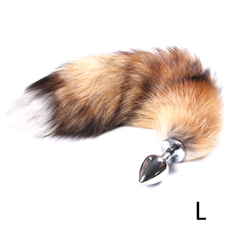 Hnědý ocas Fox Tail – vel. L