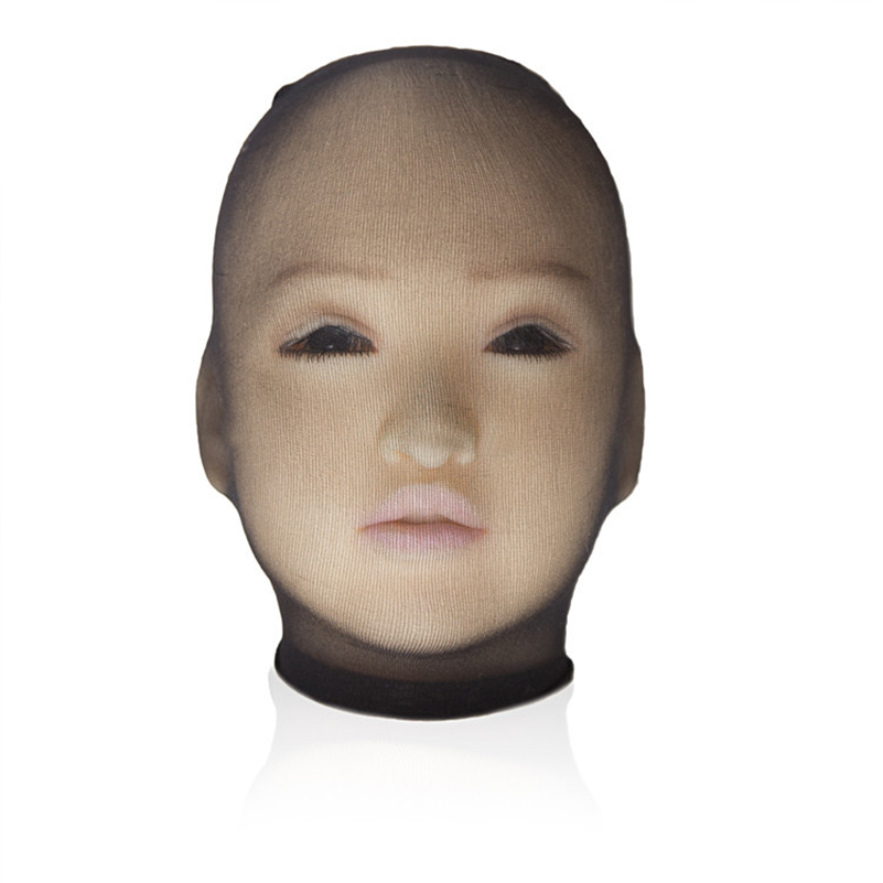 Elastická maska z punčochoviny