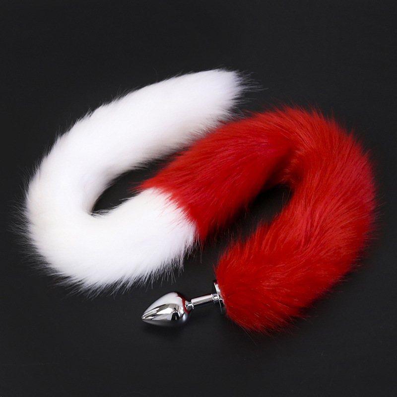 Dlouhý liščí ocas – bílo-červený