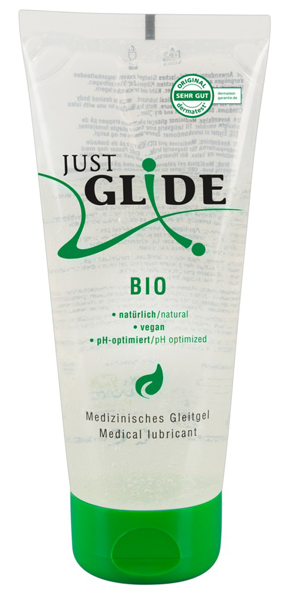 BIO lubrikační gel – Just Glide Waterbased 200 ml