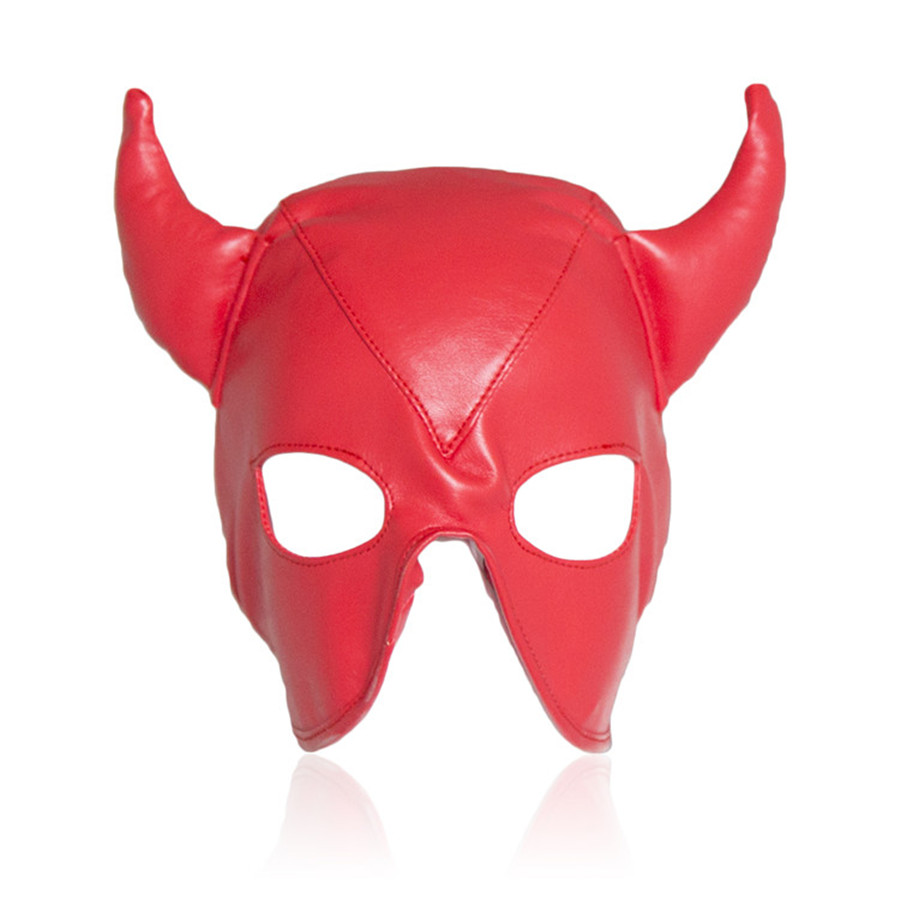 Červená maska ďábel