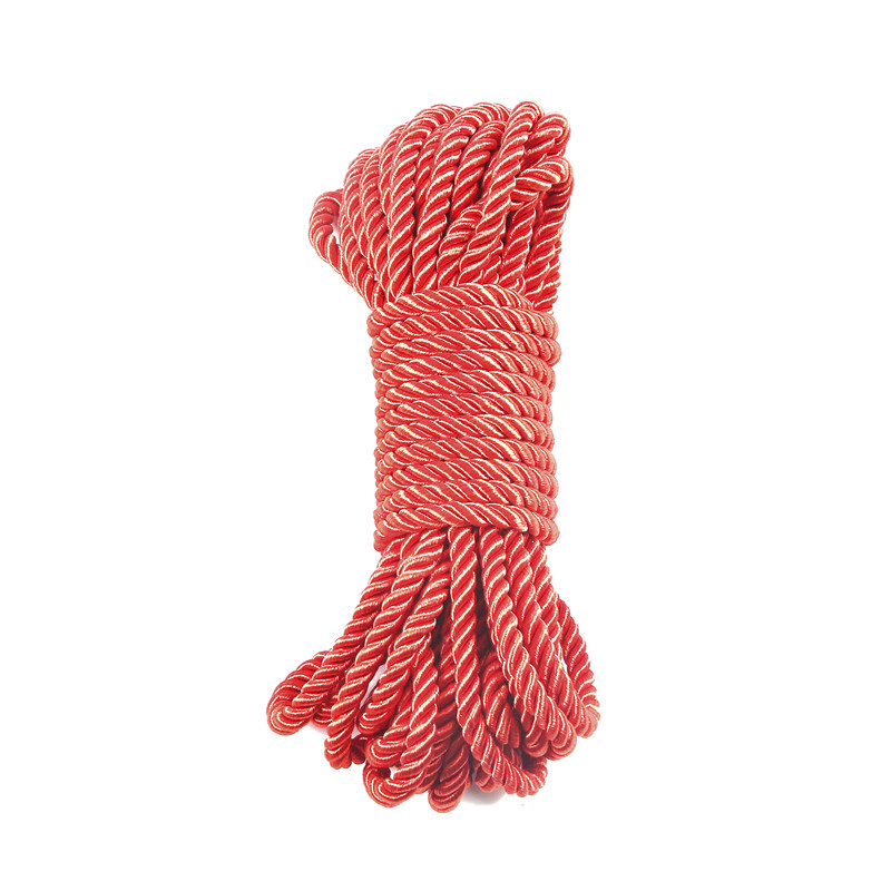 Nylonový bondage provaz – tl. 0.5 cm 10 metrů – červený