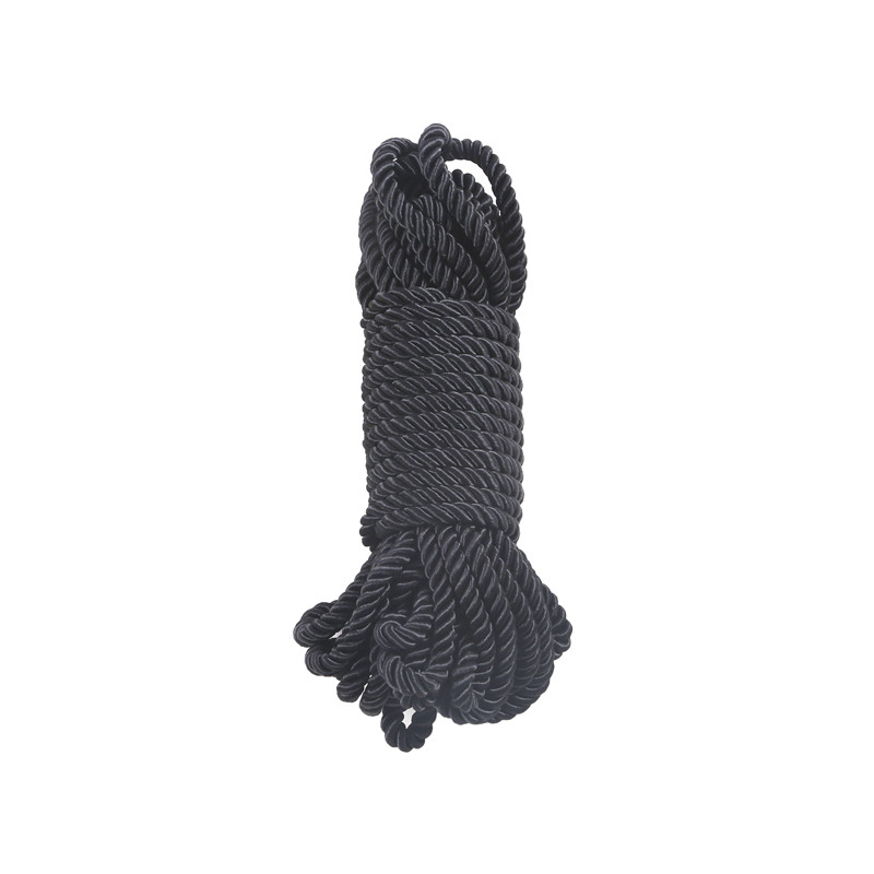 Nylonový bondage provaz – tl. 0.5 cm 10 metrů – černý