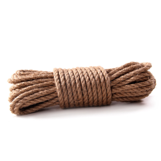 Konopný bondage provaz – tl. 0.6 cm 10 metrů