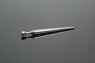 Kónický uretrální plug z nerez oceli s prstencem – Dilatátor do močové trubice